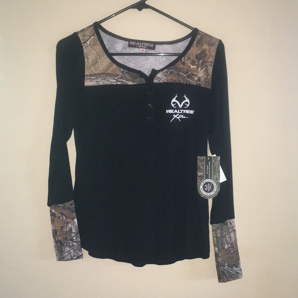 New real tree camouflage medium long-sleeve